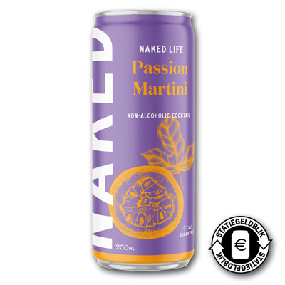 Naked Life Passion Martini Alcohol Free X Ml Jetdrinks