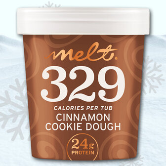 Melt 470ML POT Cinnamon Cookie Dough 329 (6x470ml)