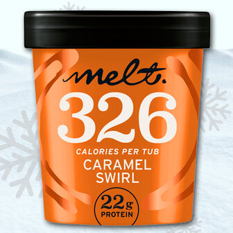 Melt 470ML POT Caramel Swirl 326 (6x470ml)