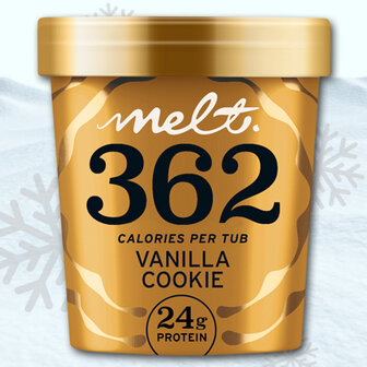Melt 470ML POT Vanilla Cookie 362 (6x470ml)