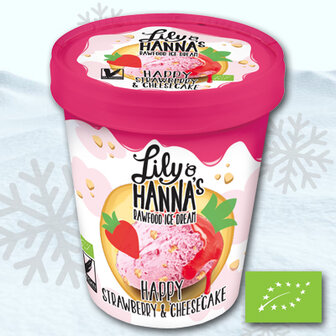 Lily O Hanna&#039;s 500ML POT Strawberry BIO  (6x500ml)