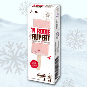 Rupert SINGLE &#039;N Rooie Yoghurt Aardbei (21x70ml)