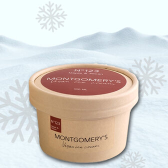 Montgomery&#039;s 100ML POT Nr 123 Maple Pecan (12x100ml)