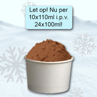 TLC PL 110ML POT Chocolade IJs (10x110ml)