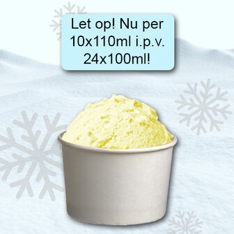 TLC PL 110ML POT Vanille IJs (10x110ml)