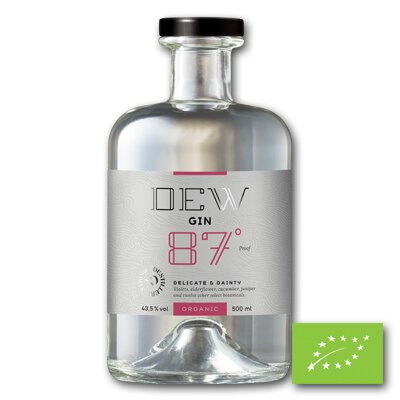FLES Nyborg Destilleri Gin Dew 43% BIO (1x500ml)