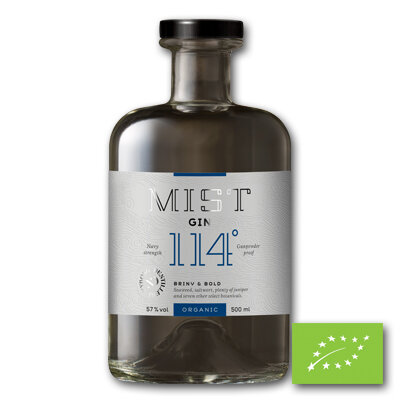 FLES Nyborg Destilleri Gin Mist 57% BIO (1x500ml)