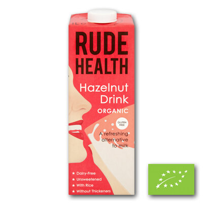 Rude Health Hazelnut Drink BIO (6x1ltr)