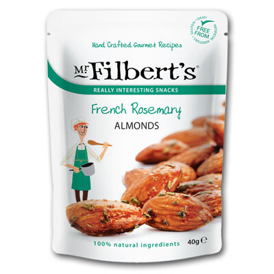 Mr Filberts French Rosemary Almonds (20x40gr)