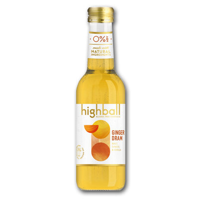 Highball Ginger Dram Alcohol Free (12x250ml)