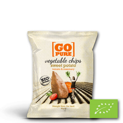 Go Pure Vegetable Chips Sweet Potato KLEIN BIO (15x40gr)