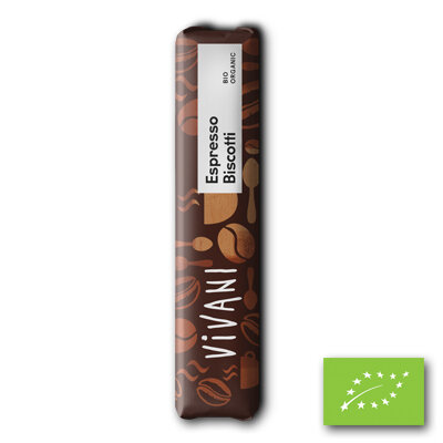 Vivani Chocolate Espresso Biscotti BIO (18x40gr)