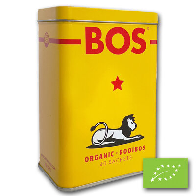 Bos Dry Tea Rooibos Tin BIO (12x40st)