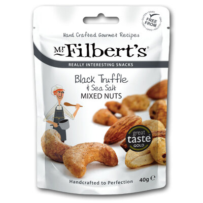 Mr Filberts Mixed Nuts Black Truffle (20x40gr)