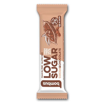 Bombus Low Sugar Bar Cocoa & Chocolate (25x40gr)