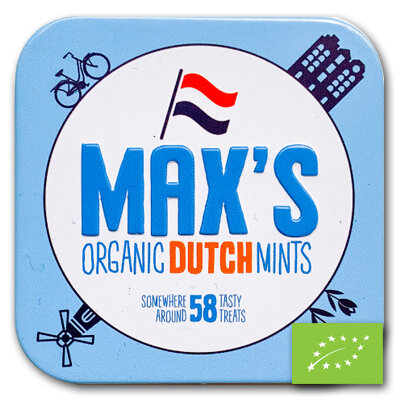 Max's Mints Dutch BLIKJE BIO (8x35gr)