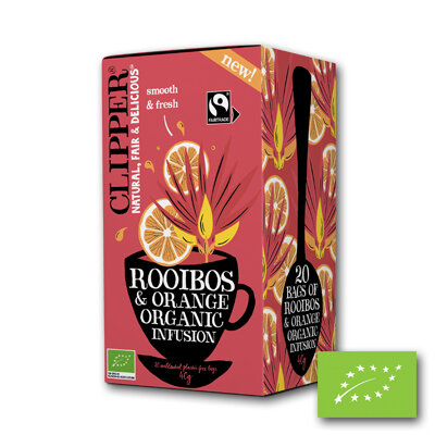 Clipper Rooibos & Orange BIO (4x20st)
