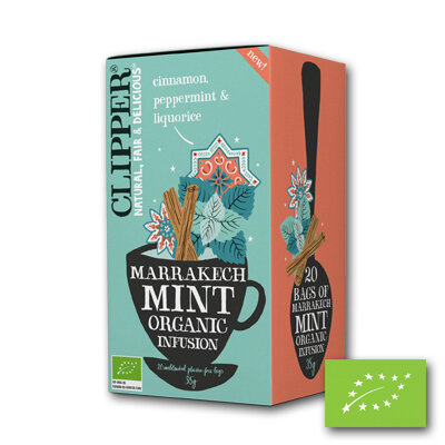 Clipper Marrakech Mint BIO (4x20st)