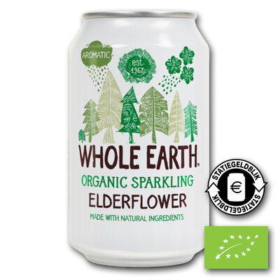 Whole Earth Elderflower BIO (24x330ml)