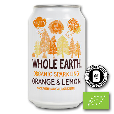 Whole Earth Orange & Lemon BIO (24x330ml)