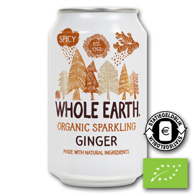 Whole Earth Ginger BIO (24x330ml)