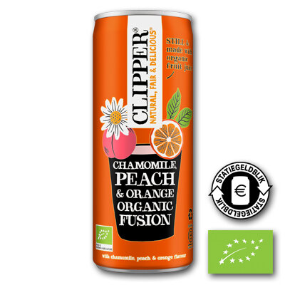 Clipper Cold Drink Peach Orange BIO (12x250ml)