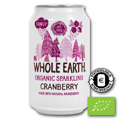 Whole Earth Cranberry BIO (24x330ml)