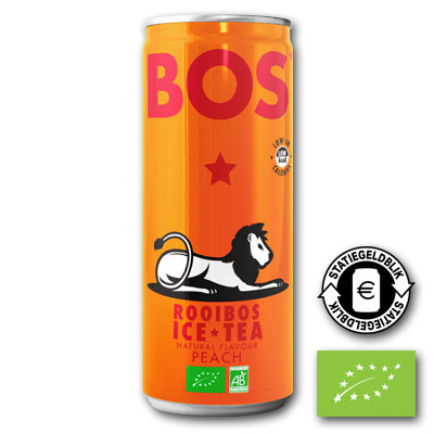 BLIK Bos Ice Tea Peach BIO (12x250ml)