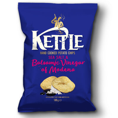 Kettle Chips Balsamico Vinegar GROOT (10x130gr)