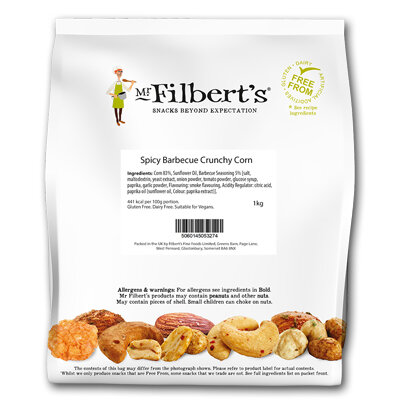 Mr Filberts BIG BAG Crunch Corn Barbecue (1x1kg)