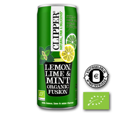 Clipper Cold Drink Lime Mint BIO (12x250ml)