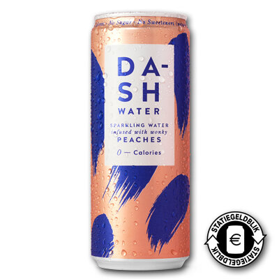 Dash Water Peach (12x330ml)