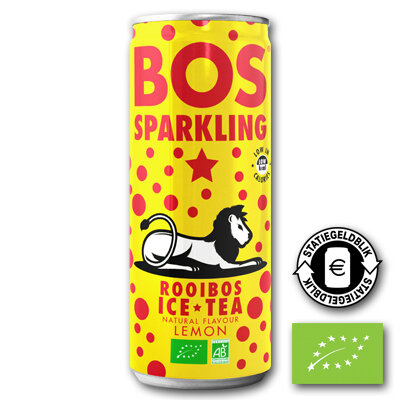 BLIK Bos Ice Tea Sparkling Lemon BIO (12x250ml)