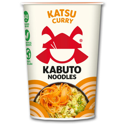 Kabuto Noodles Katsu Curry (6x65gr)