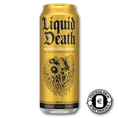 Liquid Death Mango Chainsaw Sparkling Water (12x500ml)