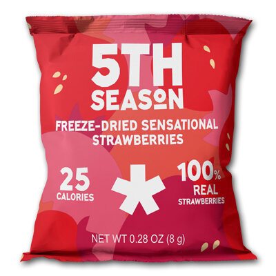 5th Season Freeze Dried Strawberries (6x8gr)