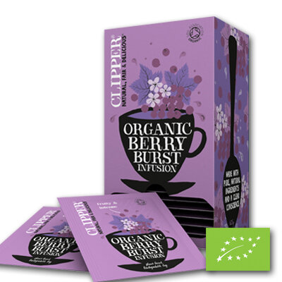 Clipper Infusion Berry Burst BIO (6x25st)