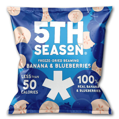 5th Season Freeze Dried Banana Blueberry (6x11gr)