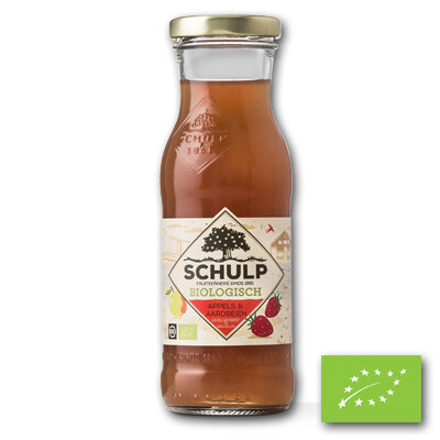 Schulp Appel Aardbei BIO (15x200ml)