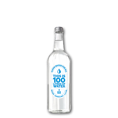 Made Blue Water Glas Sparkling KLEIN (24x330ml)