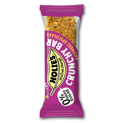Holie's Crunchy Bar Amandel Speculaas (12x40gr)