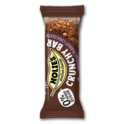 Holie's Crunchy Bar Protein Peanut Choco (12x40gr)