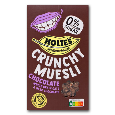 Holie's Crunchy Muesli Chocolate (6x400gr)