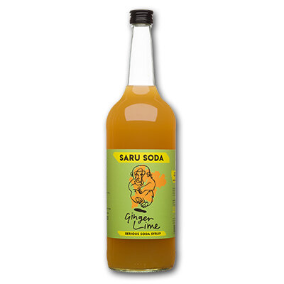 Saru Soda Ginger Lime (6x1ltr)