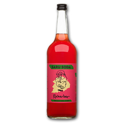 Saru Soda Rabarber (6x1ltr)