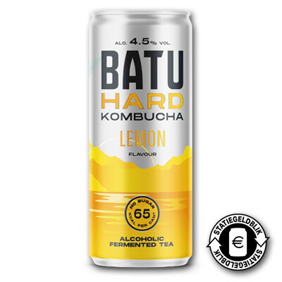 Batu Hard Kombucha Lemon 4,5% BLIK (12x250ml)