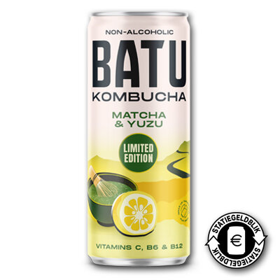 Batu Kombucha Matcha & Yuzu BLIK (12x250ml)