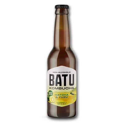 Batu Kombucha Matcha & Yuzu FLES (12x330ml)