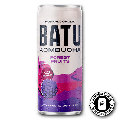 Batu Kombucha Forest Fruits BLIK (12x250ml)