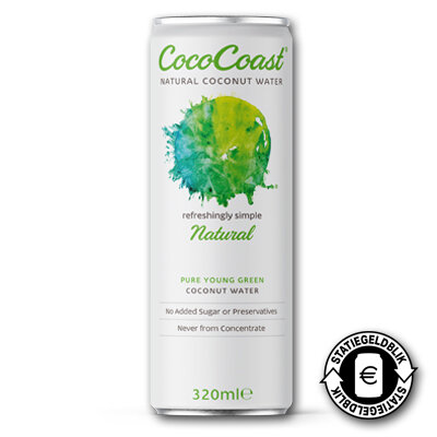 Cococoast Natural Coconut Water (12x320ml)